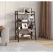 17 Stories Aleksandria 23.62" W Standard Bookcase Wood in Brown | 50.39 H x 23.62 W x 13.58 D in | Wayfair 0567C798679D422C9EE4AE14C98890E2