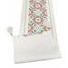 Bungalow Rose Coral-blue Floral Print Braided Cotton Table Runner Cotton in Blue/Red | 71 W x 14 D in | Wayfair E022C7AD14E4450D89B16CDC1BAB874F