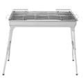 Winado 27.5" Stainless Steel Portable Charcoal Grill Stainless Steel in Gray | 27.9 H x 27.5 W x 12.2 D in | Wayfair H1G57000438