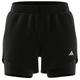 adidas - Women's Min 2in1 Shorts - Running shorts size XS, black