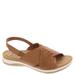 Earth Origins Suzie - Womens 6 Brown Sandal Medium