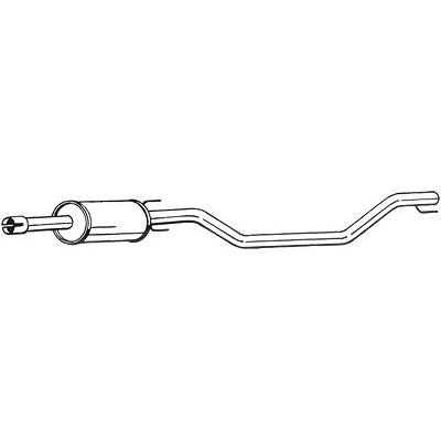 Bosal Mittelschalldämpfer [Hersteller-Nr. 284-757] für Opel, Vauxhall Image