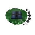 ZHIYU Solar Pump Freestanding Floating Solar Bird Bath Water Pump Garden Bird Bath Decor