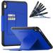 K-Lion for iPad Pro 11 2021/2020/2018 / Air 5 / Air 4 Rugged Case Business PU Leather Magnetic Buckle Auto-Wake Auto-Sleep Function Pencil Holder Card Slots Kickstand Full Body Folio Case Blue