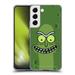 Head Case Designs Officially Licensed Rick And Morty Season 3 Graphics Pickle Rick Soft Gel Case Compatible with Samsung Galaxy S22 5G