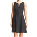 Kate Spade Dresses | Kate Spade New York Crepe Fit Flare Sleeveless Black Dress Size 4 | Color: Black | Size: 4