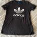 Adidas Tops | Adidas Ss Tshirt | Color: Black/White | Size: S