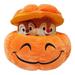 Disney Toys | Disney Store Chip ‘N Dale Halloween Pumpkin Plush | Color: Brown/Orange | Size: 7”