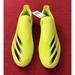 Adidas Shoes | Adidas X Ghosted.3 Laceless Fg Sz 10.5 Yellow Black Fw6969 Men Soccer Cleats | Color: Black/Yellow | Size: 12