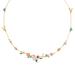Kate Spade Jewelry | Kate Spade New Bloom Floral Frontal Necklace | Color: Gold/Purple | Size: Os