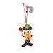 Disney Holiday | Disney Parks Tourist Mickey Mouse With Turkey Leg Ornament | Color: Red | Size: 4”