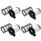 HQRP Central HEPA Filter (Pack of 4) Replacement for Vax Performance V-091, V-091C, V-091X, V-091S Bagless Cylinder Vacuum Cleaner V091