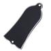 2 Holes 3-ply Bell Truss Rod Cover for Gibson SG LP Electric Guitar Bass Black