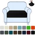 Zukuco Stretchy Washable Sofa Seat Cushion Cover Slipcover Armchair Loveseat Sofa Protector