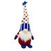 OAVQHLG3B 4th of July Gnomes Patriotic Gnomes Patriotic Decorations Handmade Gnomes Ornaments for Patriotic Party Table Decor Fourth of July Party Home Fireplace Decor