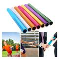 Mairbeon 2.7cm Relay Batons Electroplating Multiuse Aluminum Alloy Sprinting Competition Transfer Batons Track Field Supplies