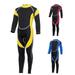 Hesroicy Long Sleeves Kids Wetsuit Diving Suit Swimming Snorkeling Surfing Warm Swimwear