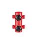 1pcs Sunshade Accessories Metal Ground Nail Camping Ground Holder Fixing Pipe Tent Pole Sunshade Pole RED