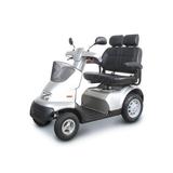 Afikim Afiscooters FTS4507 7.4mph S4 Dual Seat Dark Grey