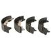 Rear Drum Brake Shoe Kit - Compatible with 2010 - 2013 Ford Transit Connect Electric 2.0L 4-Cylinder VIN N 2011 2012