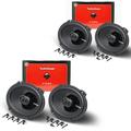 4x Rockford Fosgate PUNCH P1683 6 x8 520 Watt 3-way Coaxial Car Stereo Speakers Bundle