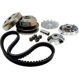 Genrics Transmission Rebuild Clutch Kit Clutch Assembly & Variator Assembly with Belt 842-20-30 Replacement for GY6 125cc 150cc 4-Stroke Engine Scooter ATV Taotao