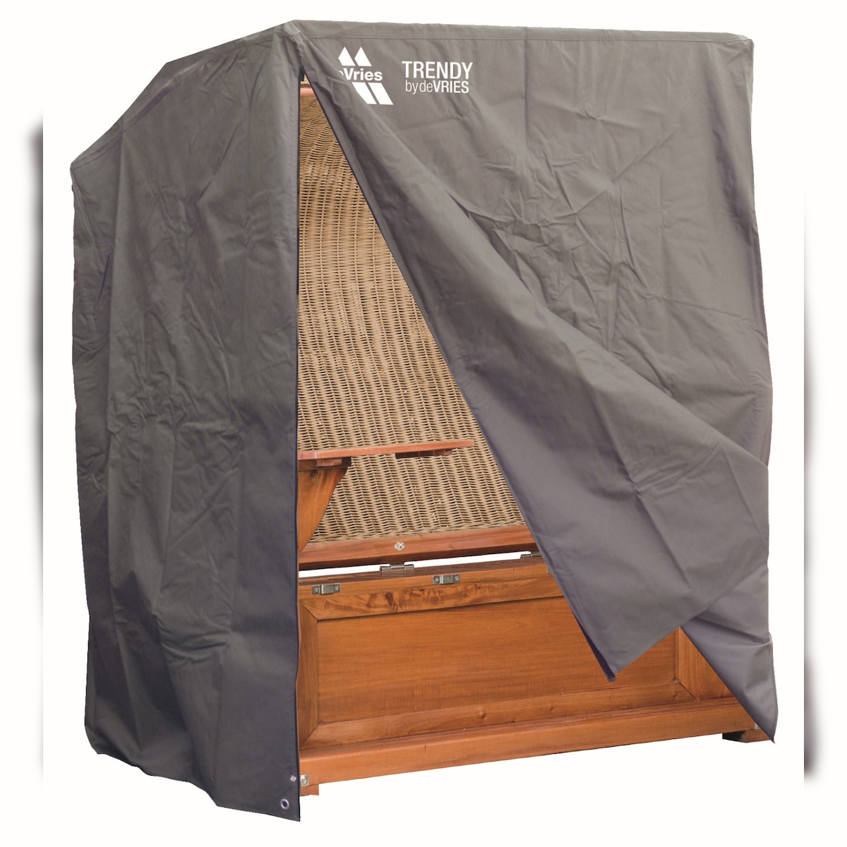 dekoVries GmbH deVries Strandkorb Schutzhaube Classic - Albatros / Seemöwe XL Image