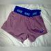 Nike Bottoms | Little Girls Nike Dri-Fit Purple Striped Shorts | Color: Purple | Size: 6xg