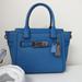 Coach Bags | New Coach Swagger 21 Stachel Handbag Crossbody Rapid Bluen 37444 | Color: Blue | Size: Small