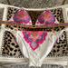 Victoria's Secret Swim | Euc! Victoria’s Secret Pink White Rare O Ring Bikini M | Color: Pink/White | Size: M