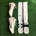 Nike Shoes | New Nike Vapor Untouchable Cleats Sz 13 & Xl Vapor Padded Sock Combo | Color: Black/White | Size: 13