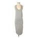 Athleta Active Dress - Midi: Gray Print Activewear - Women's Size 2X-Small