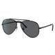 Ray-Ban RB3625 New Aviator Sunglasses Black Frame Dark Grey Lens 58 RB3625-002-B1-58