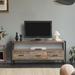 Farmhouse Style TV Stand with 3 Drawers & 1 Open Shelf, Entertainment Center Console Table, TV Cabinet for Living Room & Bedroom