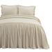 Rosalind Wheeler Ayano 3 Piece Coverlet Set Polyester/Polyfill in White | California King Duvet Cover + 2 Shams | Wayfair