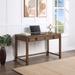 Millwood Pines Dessens Adjustable Height Standing Desk Wood in Brown | 48 W x 24 D in | Wayfair 9E91E7F0D94E48FA94F71654C0F1E3B1