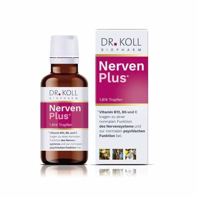 Nerven Plus Dr.Koll Gemmo Kompl.Vit.B12 B6 Tropfen 50 ml Image