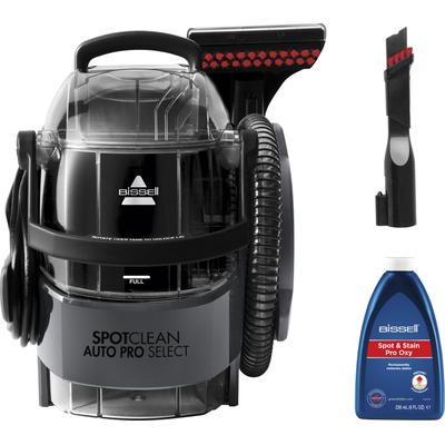 BISSELL Wasch-Sauger "3730N, SpotClean Auto Pro Select, leistungsstark, Dual-XLTank", schwarz, B:28cm H:35,5cm T:39cm, Nass-Trocken-Sauger, >15kPa, inkl Fugendüse, reinigt Flecken auf Teppich, Polster, Autositz Image