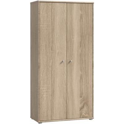 Schuhschrank FORTE "Tempra", braun (sonoma eiche), B:73,7cm H:149,5cm T:34,8cm, FSC-zertifizierter Holzwerkstoff, Dekorfolie, Schränke, Breite 73,7 cm Image