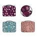 EIMELI 3Pcs Makeup Bag Leopard Print PU Leather Travel Cosmetic Bag for Women Girls - Cute Large Makeup Case Cosmetic Train Case Organizer with Adjustable Dividers for Cosmetics Make Up Tools