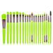 Back to School GiliGiliso Clearance 20 Fluorescent Makeup Brush Sets Blush Brush Loose Powder Brush Eye Shadow Brush Lip Brush Gifts Home Room Decor