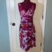 Ralph Lauren Dresses | Like New Ralph Lauren Silk Chiffon Floral Shift Dress | Color: Pink/Purple | Size: 4