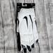 Nike Accessories | Nike Football D-Tack Defensive Tackle 6.0 Gloves White Ck2926-101 Mens Size 3xl | Color: Black/White | Size: 3xl