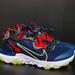 Nike Shoes | Nike React Vision Youth Size 6y/Womens 7.5 Deep Ocean Limelight Black Cd6888-402 | Color: Blue/Red | Size: 7.5