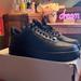 Nike Shoes | Low Top All Black Nike Air Force Ones | Color: Black | Size: 10