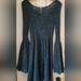 Free People Dresses | Free People Gorgeous Light Weight Sweater Dress | Color: Blue | Size: M