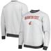 Men's Russell Heather Gray Washington State Cougars Classic Fit Tri-Blend Pullover Sweatshirt