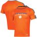 Men's Russell Orange Clemson Tigers Colorblocked Impact Raglan T-Shirt