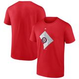 Men's Majestic Red Washington Nationals Ready to Play T-Shirt