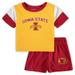 Preschool & Toddler Gold/Cardinal Iowa State Cyclones T-Shirt Shorts Set